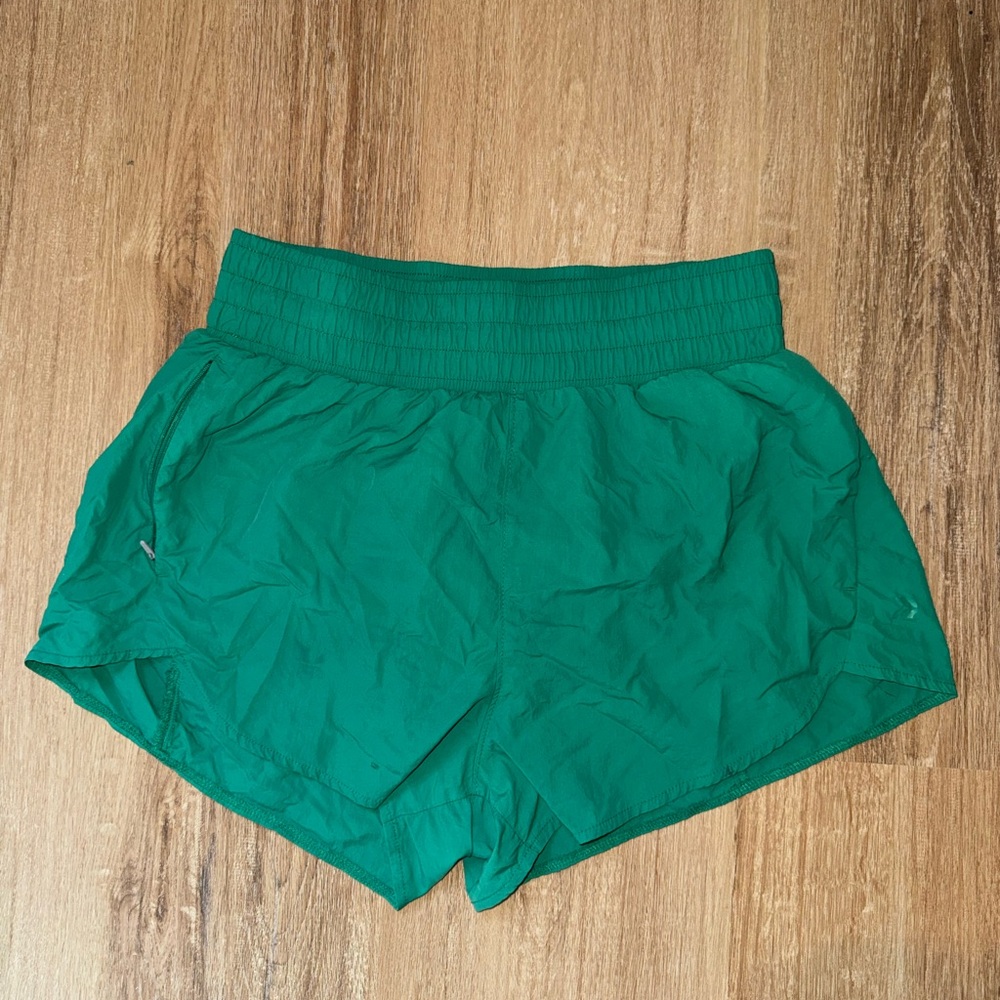 All in Motion Women's Vibrant Green Athletic Shorts